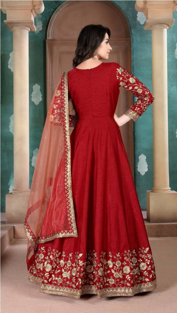 Aanaya 111 Latest Festival Wear Designer Adda Silk With Heavy Border  Net  Dupatta Suit Collection 