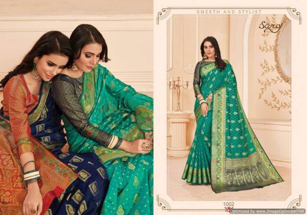 Saroj Avishka Latest Collection Of Designer Party Wear Wedding Wear Silk Saree Collection 