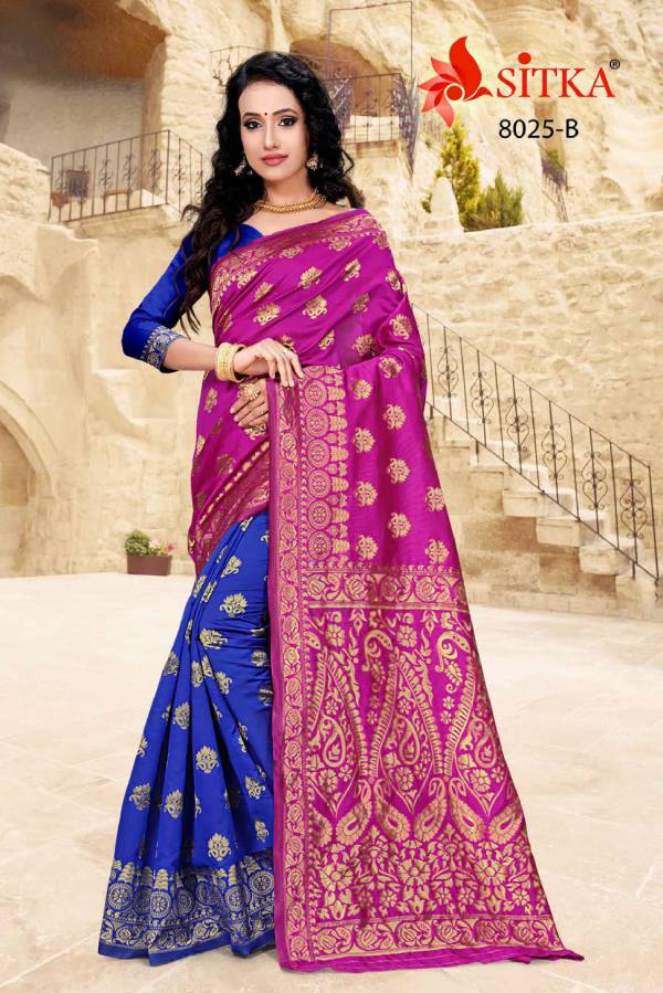 taal 8025 Latest Designer Collection of Sarees For Festival And Function 
