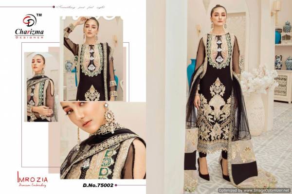 Charizma Imrozia Latest Pakistani Salwar Suit Collection With Heavy Embroidery Work 