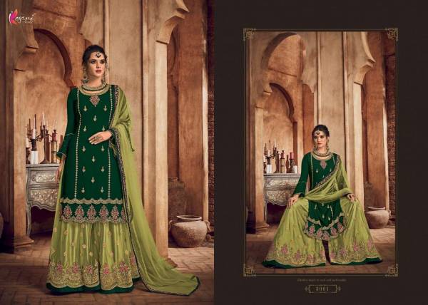 Kesari Taj Latest Heavy Designer Real Georgette With Embroidery Work With Diamonds Suit Collection 