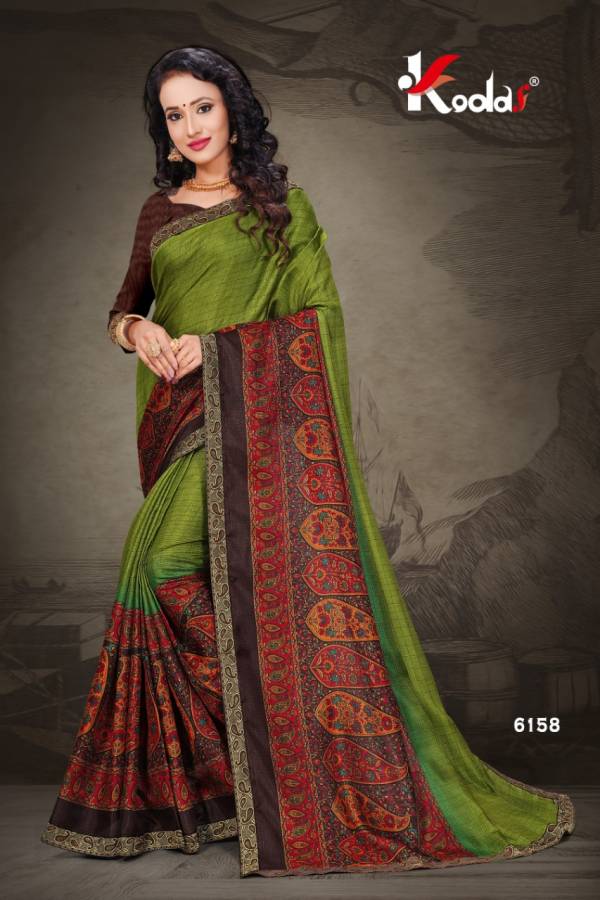 Daily Wear Designer Fancy Vichitra Silk Saree Collection