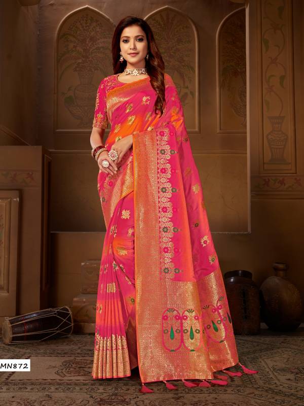 Manohari Roohi 10 Exclusive Heavy Wedding Wear Designer Banarasi Jacquard Saree Collection 
