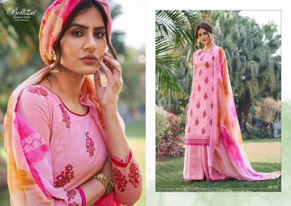 Belliza Amogh 2 Cotton Printed Casual Wear Designer Dress Material Collection
