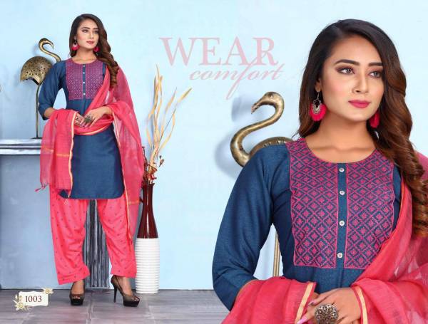Trendy Chahat Vol 2 Latest Rayon Designer Regular Wear Readymade Salwar Suit Collection 