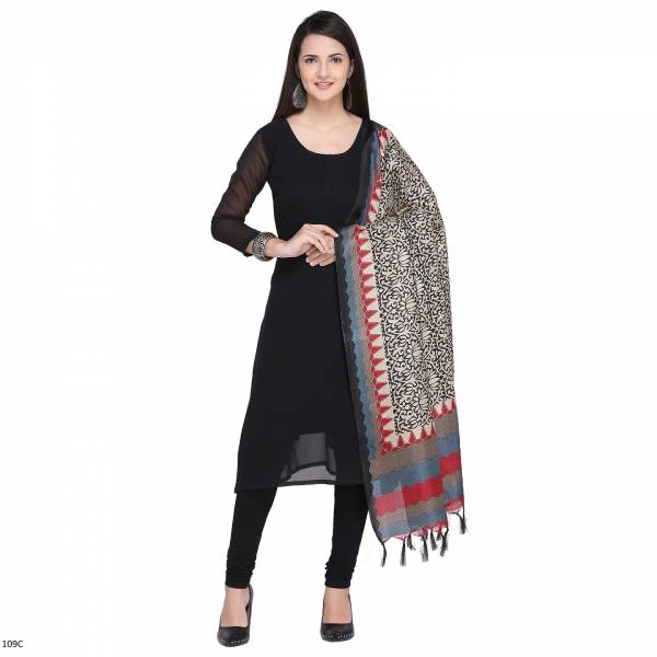 New Khadi Silk Printed Dupatta To Change Your Look 
