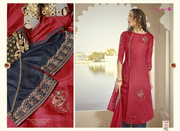 Sampann NX Samreen Vol 1 Latest Heavy Designer Wedding Plazzo Suit Collection With Embroidery And Stone Work 