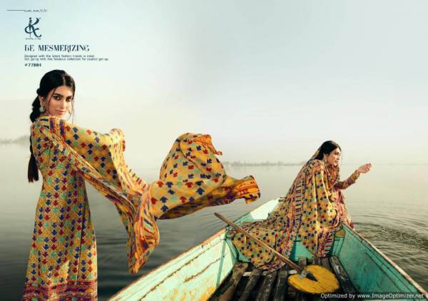 Kapil Aazeen Latest Designer Digital Printed Pure Pashmina Dress Material Collection 