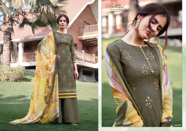 Belliza Amogh 2 Cotton Printed Casual Wear Designer Dress Material Collection
