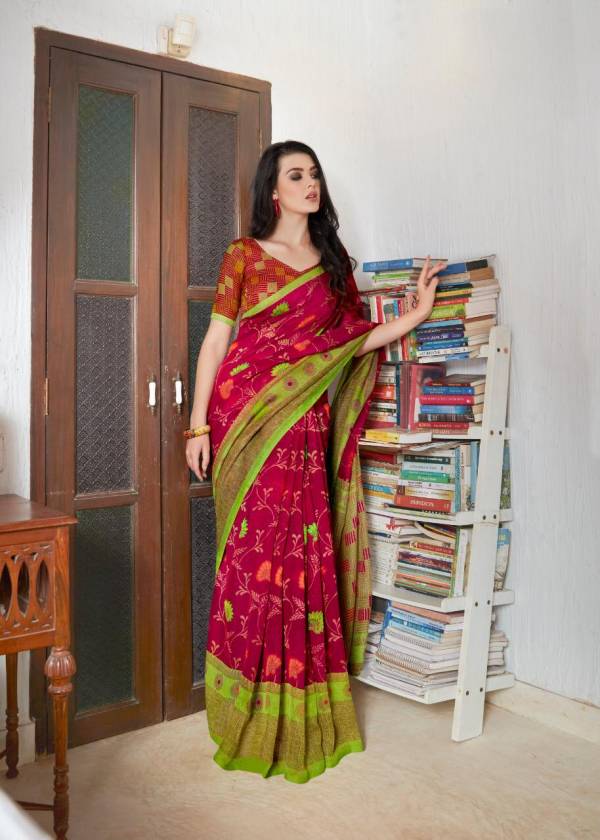 Siddharth Shinya Pattu Latest Designer Printed Saree Collection 