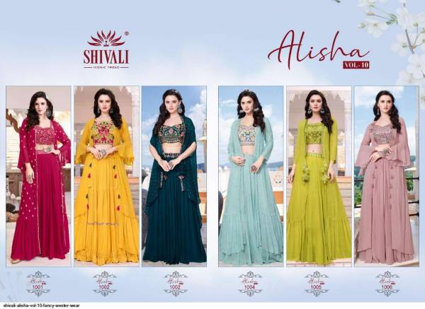 Shivali Alisha 10 Latest Designer Fancy Western Wear Collection