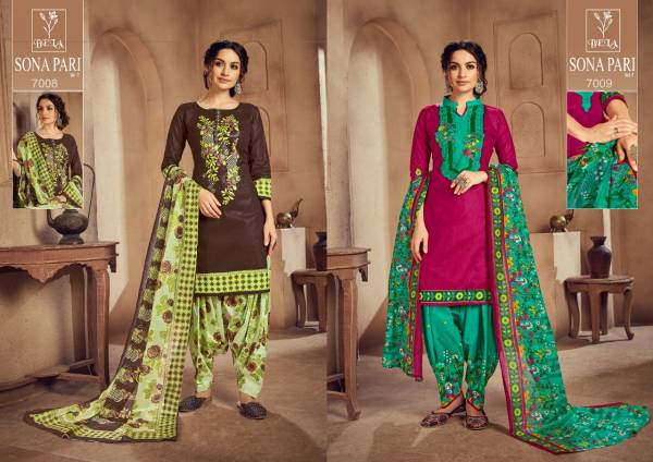 Bela Sona Pari Vol 7 Latest Designer Printed Pure Cotton Dress Material Collection