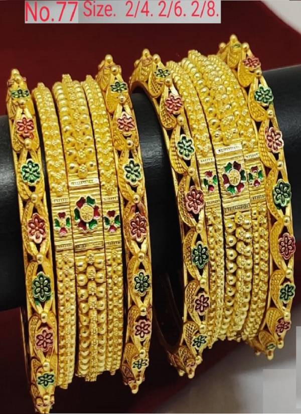 Exclusive Designer Traditional Festive Wear Bangles Collection  
