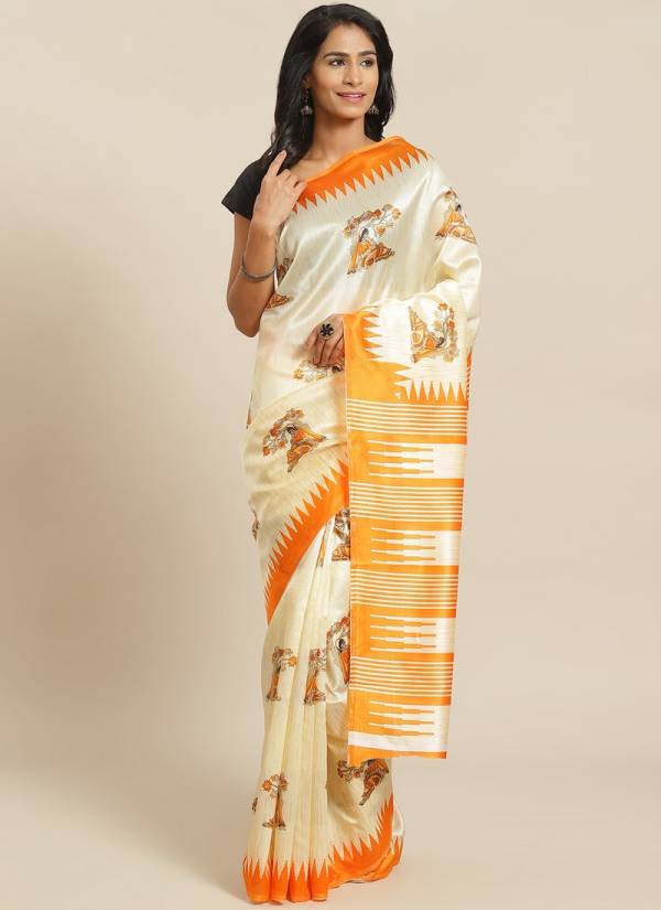 The Ethnic World Bhagalpuri Daily Use Designer Rich Look Saree Collections