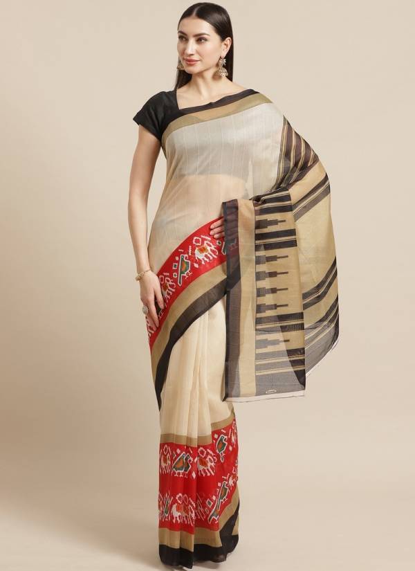 Simple Daily Wear Rich Look Bhgalpuri Designer Saree Collections