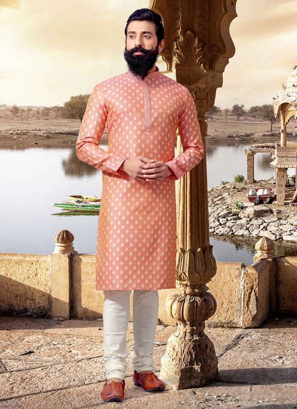 Designer  Wedding and Party Wear Jacquard and Viscos Kurta Pajama in Wholesale Collection