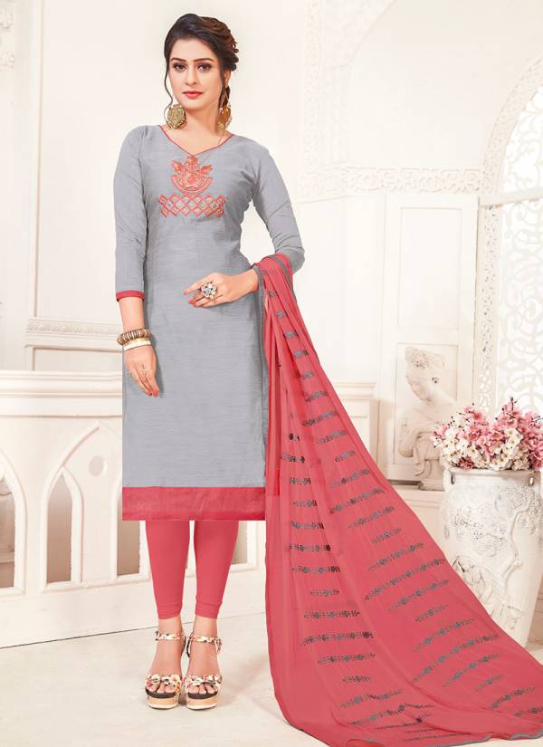 Rahul NX Lollipop Modal Silk with Embroidery Work Dress With Najneen Embroidery Dupatta Designer Salwar Suit Collections