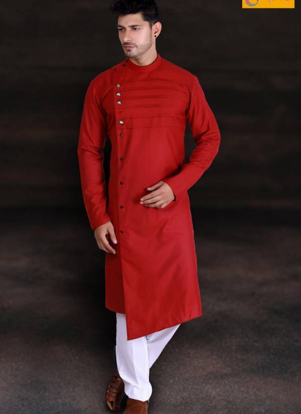 Outluk Vol 8 Eid Special Cotton Party Wear Designer Plain Kurta Pajama Collections