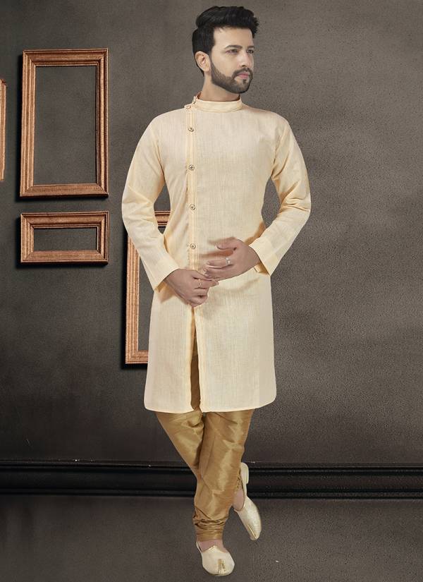 Designer  Wedding and Party Wear Banarasi Silk and Cotton Kurta Pajama in Wholesale Collection