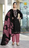 Black Stone Vol 8 By Jt Rayon Embroidered Dress Material Wholesale Suppliers In Mumbai
