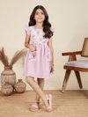 T 3437 A And B Linen Crochet Kids Girls Wear Collection Wholesale Market In Surat With Price
