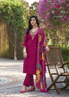 Miralee By Woodee Viscose Roman Kurti With Bottom Dupatta Suppliers In India