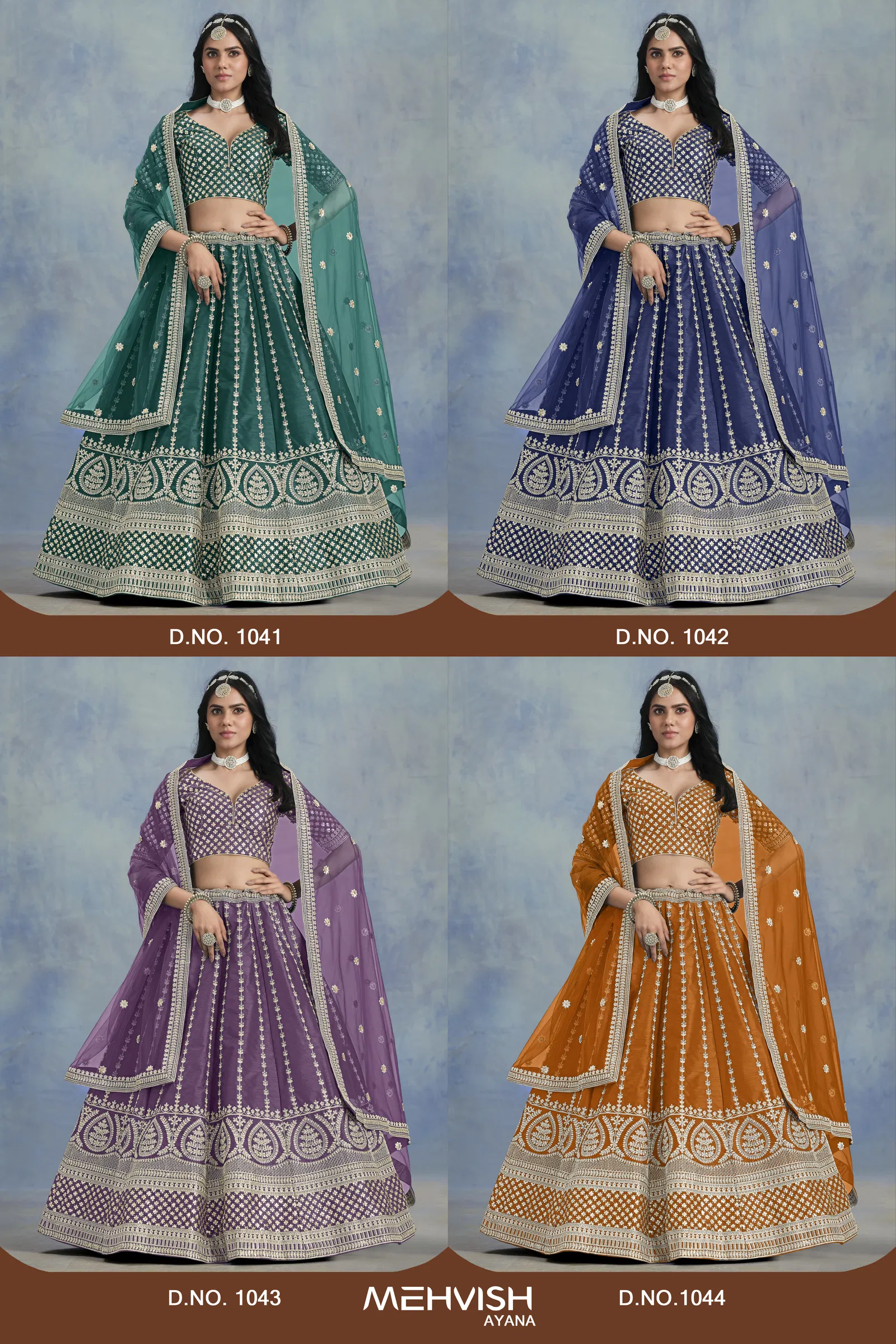Ayana By Mehvish Art Silk Designer Lehenga Choli Suppliers In India
