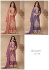 Lotus By Gulkayra Chinon Embroidery Designer Readymade Suits Orders In India