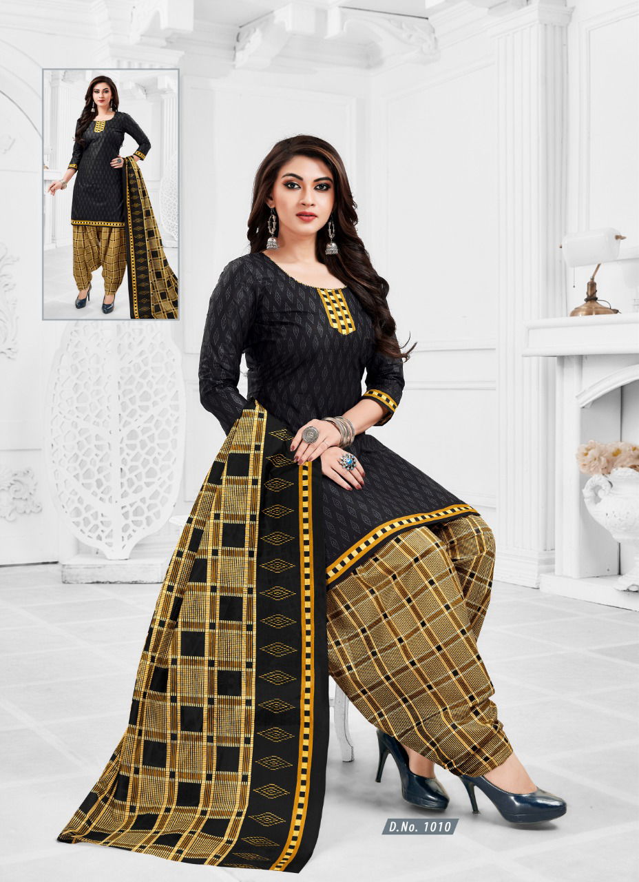 SC Punjabi Patiyala Vol 1 Latest Printed Cotton Casual Wear Dress Material Collection