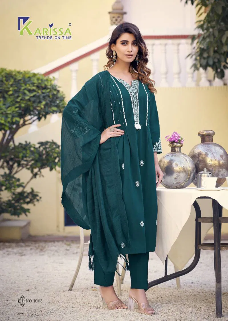 Iconic By Karissa Cotton Wholesale Kurti With Bottom Dupatta Suppliers In Mumbai
