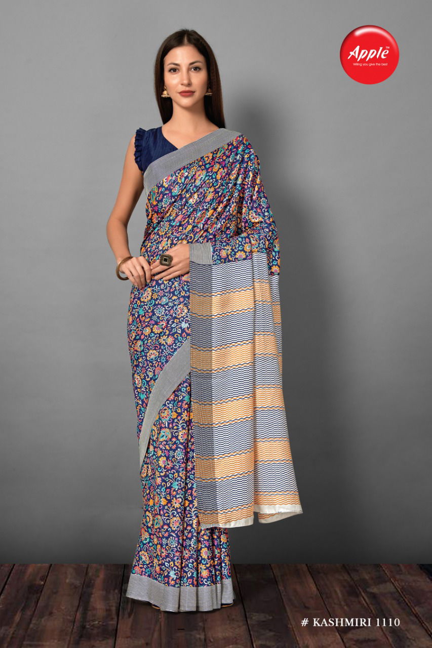 APPLE KASHMIRI VOL-11 Latest Collection Of Regular Wear Fancy Pashmina Silk saree