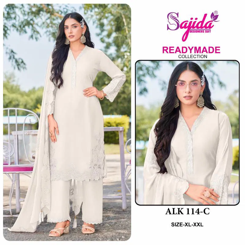 Sajida 114 A To D Readymade Pakistani Salwar Kameez Wholesale Market In Surat