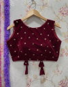 Velvet 4 By Ruhi Fashion Surat Blouse Wholesale Market