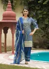 Naisha K 236 Fancy Cotton Kurti With Bottom Dupatta Wholesale Suppliers In India
