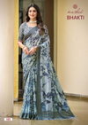 Bhakti By Kashvi Dull Moss Digital Printed Wholesale Daily Wear Saree In India