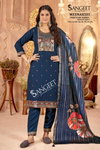 Meenakshi By Sangeet Vertican Surat Kurti With Bottom Dupatta Wholesale Market

