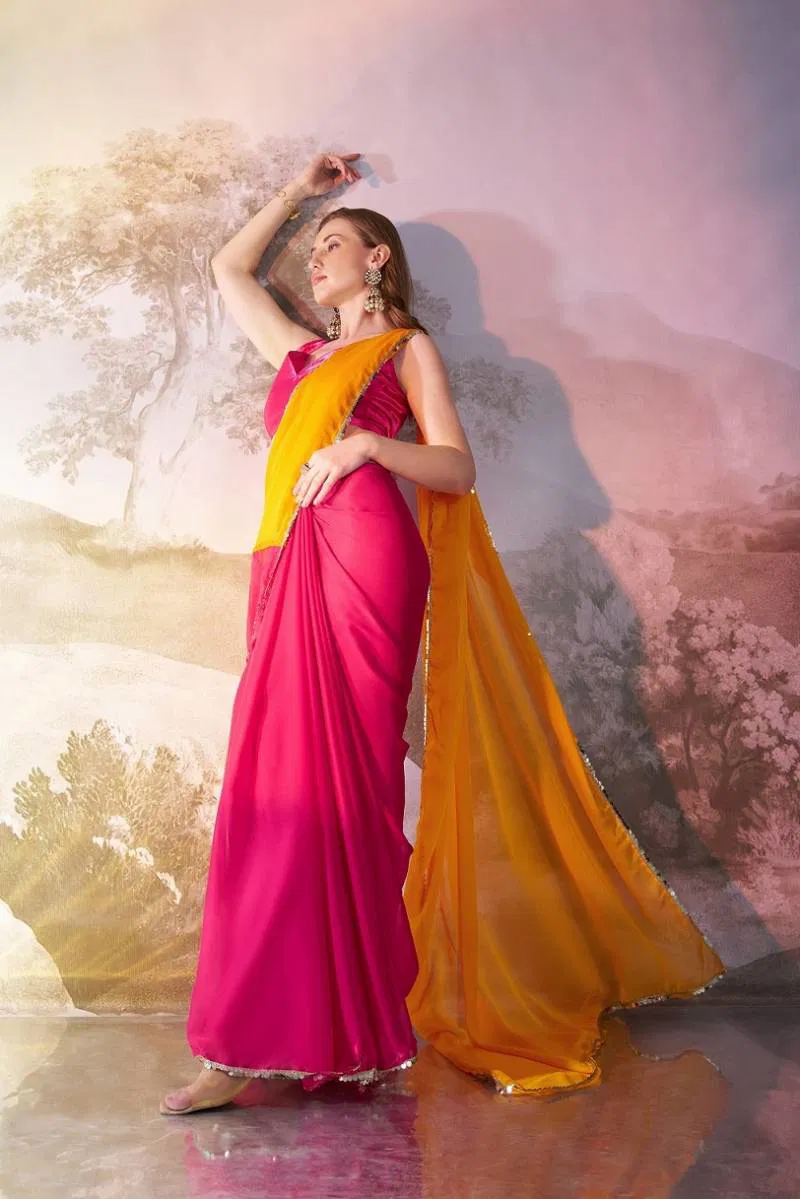 Ziva 36 Stylish Chiffon Party Wear Saree Wholesale Clothing Distributors In India