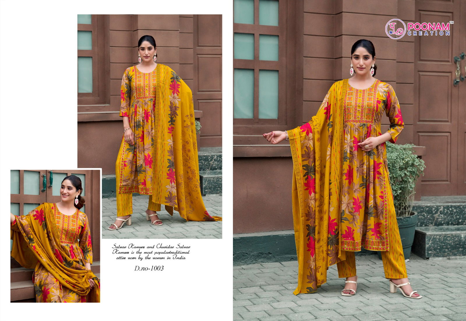 Shagun By Poonam Anarkali Reyon Wholesale Kurti Bottom With Dupatta In India