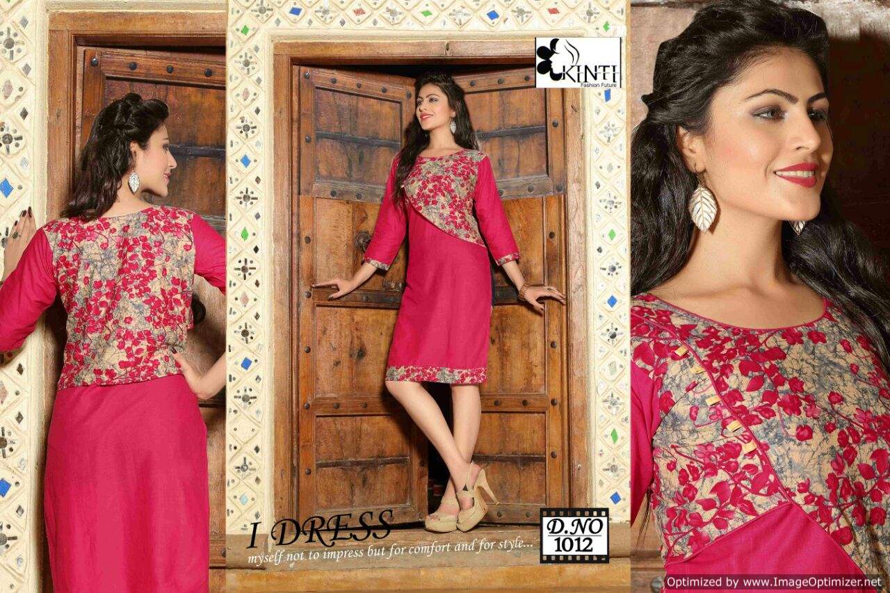 Kinti Kasturi-10 Latest Designer fancy Daily Wear Cotton Jacket Attached Kurtis Collection