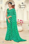 Darpan By Kashvi Georgette Lehariya Printed Surat Saree Wholesale Market
