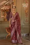 Adbhut By Kreshva P V Super Fine Silk Occasion Wear Saree Wholesale Online
