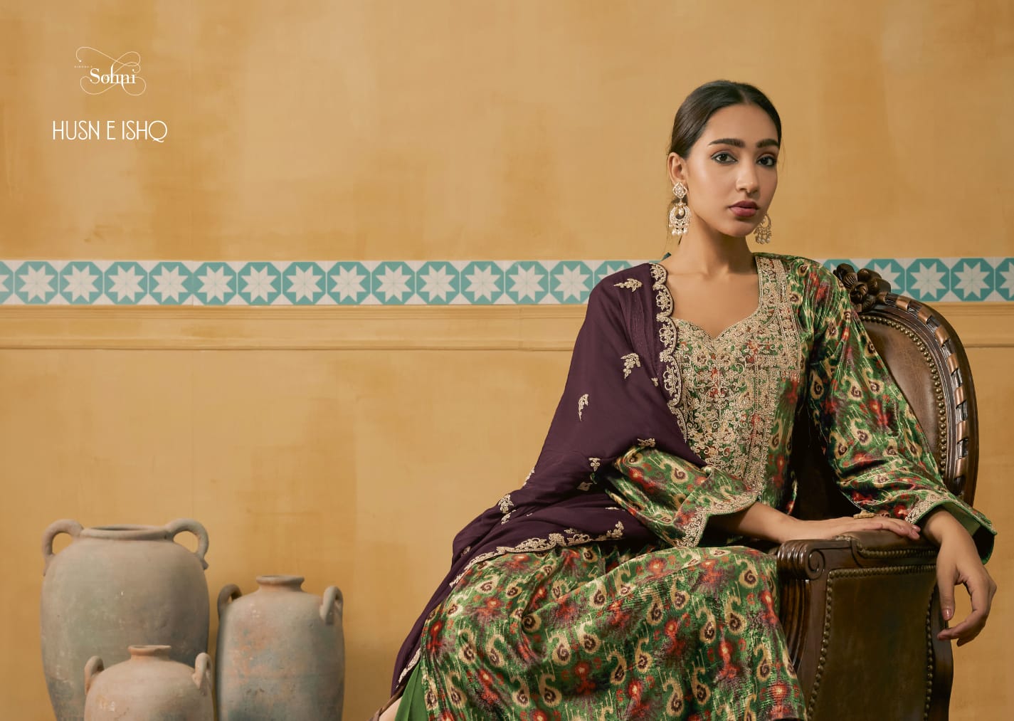 Husn E Ishq By Kimora Velvet Embroidery Salwar Kameez Catalog
