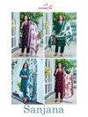 Sanjana By Aanchi Rangila Silk Kurti With Bottom Dupatta Exporters In India
