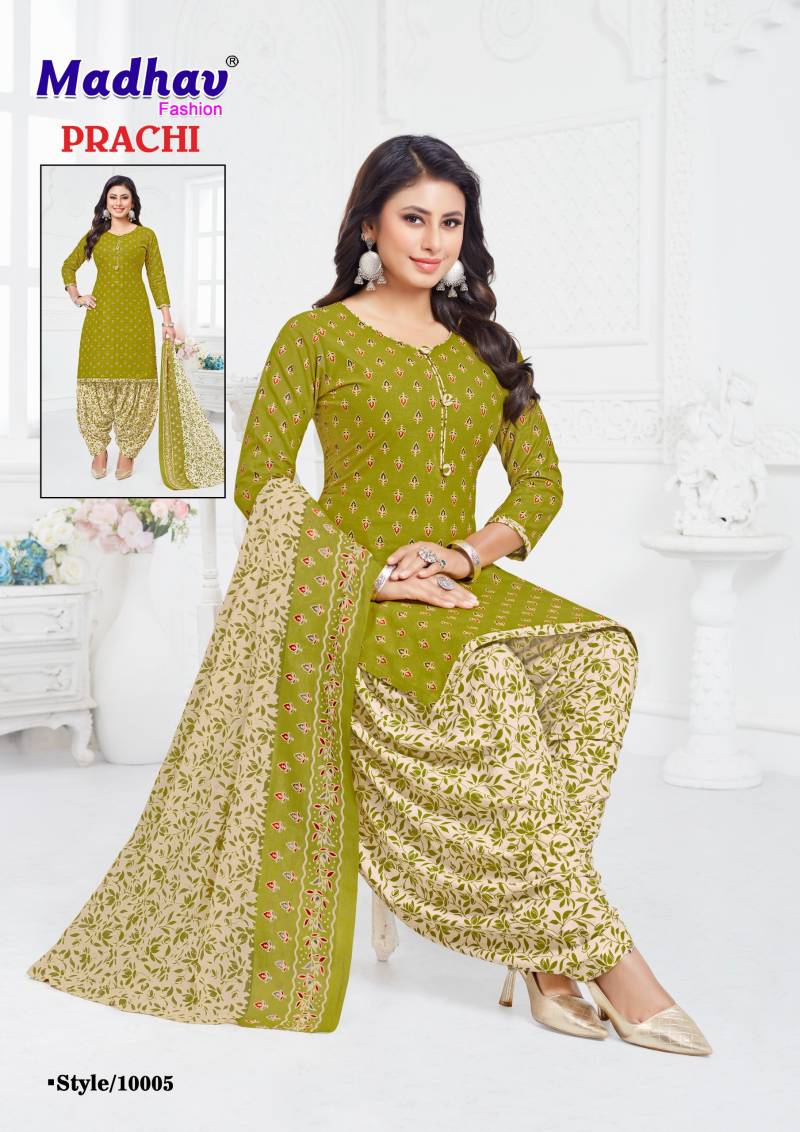 Prachi Vol 10 By Madhav Cotton Printed Dress Material Wholesale Price In Surat
