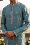 Outluk Wedding Vol 59 Silk Mens Kurta With Pajama 