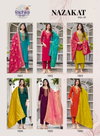 Nazakat Vol 1 By Radhika Vertican Silk Kurti With Bottom Dupatta Exporters In India