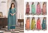Surkhiyaah By Vishnu Salsa Embroidery Dress Material
