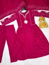 KF 311 Kalaai Muslin Embroidery Kurti With Bottom Dupatta

