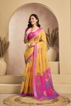Meera 317 Linen Printed Party Wear Fancy Saree Wholesale Price In Surat