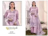 Fulfa Vol 1 By Alzohaib Chiffon Dupatta Cotton Salwar Kameez